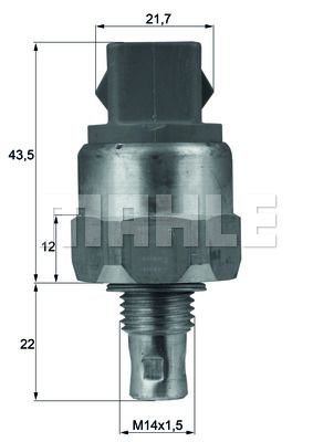 WILMINK GROUP Termoslēdzis, Radiatora ventilators WG1266020